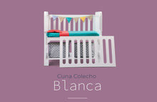 Cargar imagen en el visor de la galería, La Cuna Colecho está diseñada para ser la extensión de la cama de los padres, tu bebé y tú dormirán a la misma altura, juntitos pero cada quién en su espacio. ¡La misma Cuna Colecho es 4 en 1! Se transforma en Cuna tradicional, escritorio y banca de lectura.
