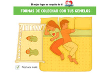 Cargar imagen en el visor de la galería, ♥️♥️ Cuna Colecho Gemelar / Envío gratis a todo México