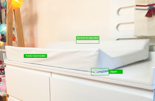 Cargar imagen en el visor de la galería, 🤰🏻Colchón Cambiador Impermeable para Bebé