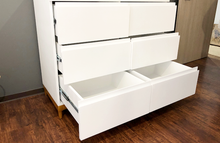 Cargar imagen en el visor de la galería, 💜 Cambiador de pañales con cajonera – Mueble multifuncional para bebé