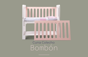 La Cuna Colecho está diseñada para ser la extensión de la cama de los padres, tu bebé y tú dormirán a la misma altura, juntitos pero cada quién en su espacio. ¡La misma Cuna Colecho es 4 en 1! Se transforma en Cuna tradicional, escritorio y banca de lectura.