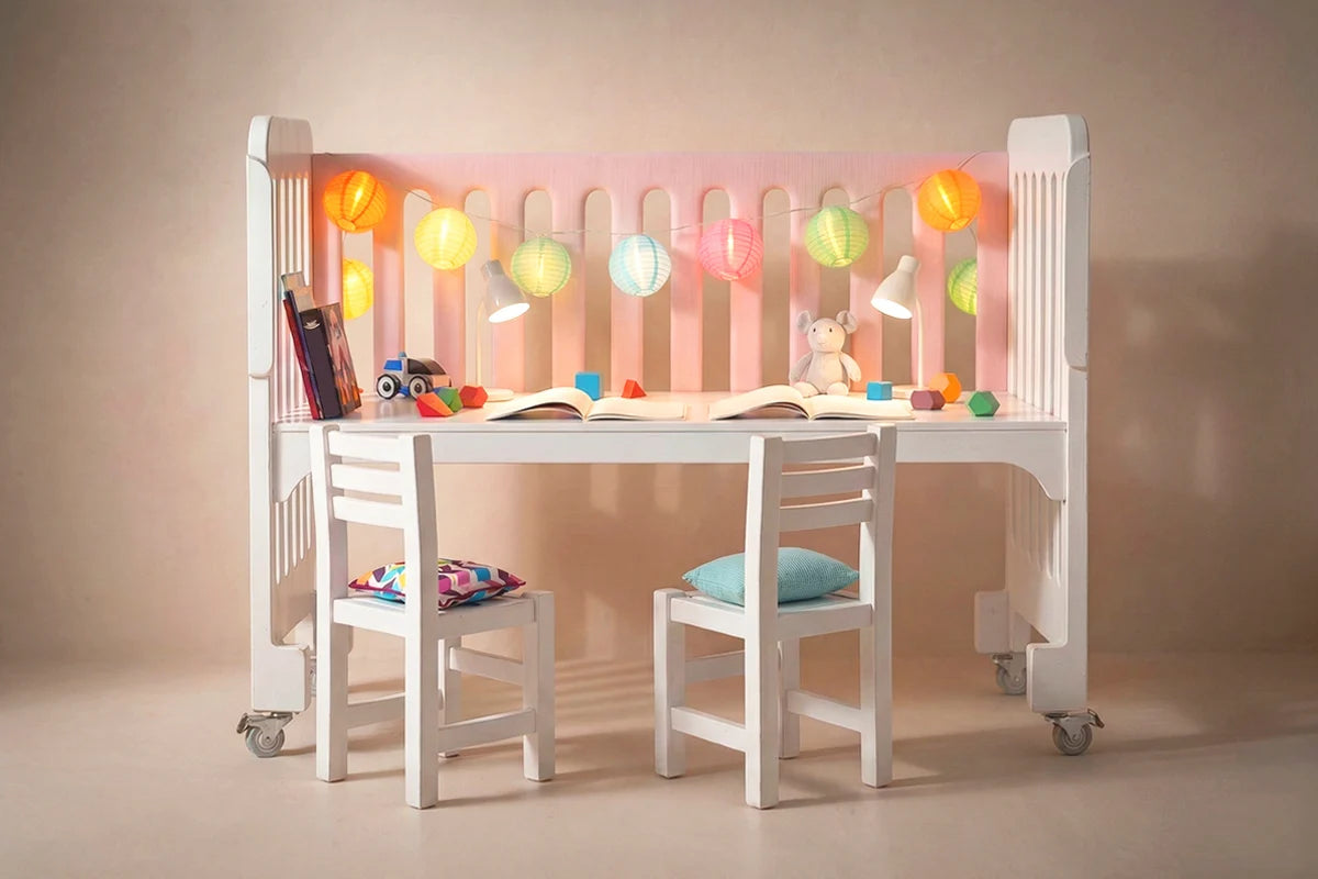 Cuna Colecho Gemelar 4 en 1