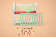 Cargar imagen en el visor de la galería, La Cuna Colecho está diseñada para ser la extensión de la cama de los padres, tu bebé y tú dormirán a la misma altura, juntitos pero cada quién en su espacio. ¡La misma Cuna Colecho es 4 en 1! Se transforma en Cuna tradicional, escritorio y banca de lectura.